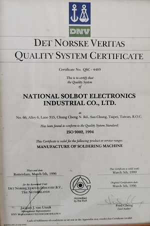 About SOLBOT 4 ISO9002 2