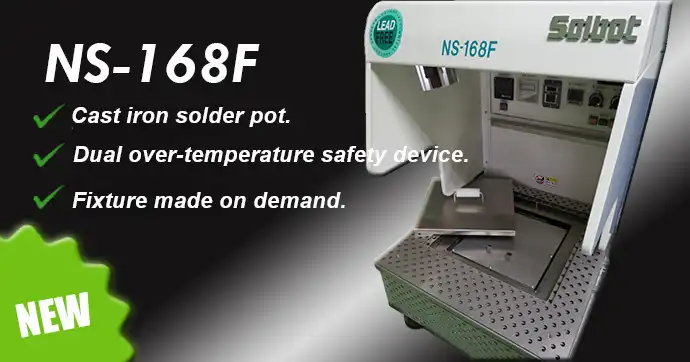 Model: NS120 / NS168 Multi point wave soldering