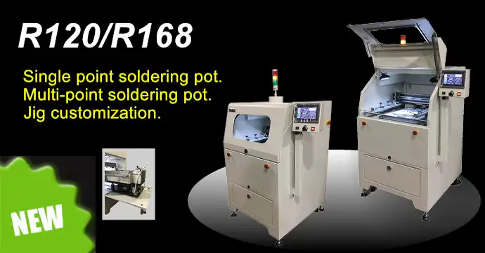 Model: R120 / R168 Multi point soldering machine
