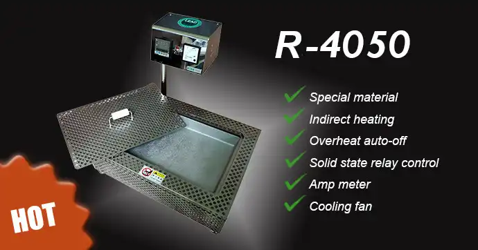 Model: R4050S Desktop dip soldering pot